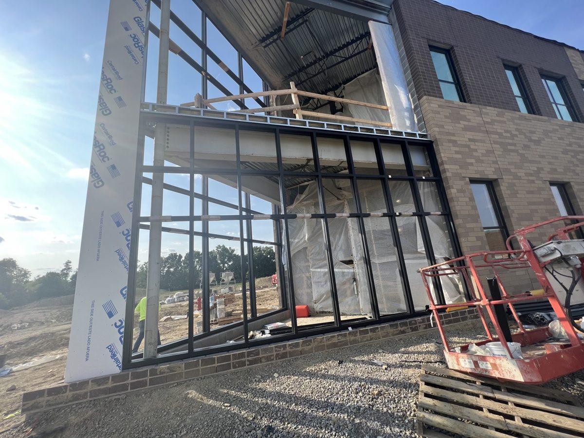 Storefront in progress